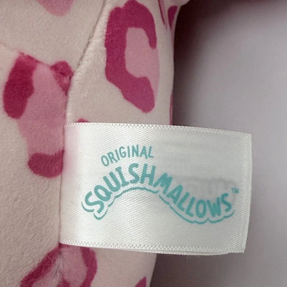 Squishmallows Hugmallows Doreen the Cheetah Pink Leopard Plush 21 Inch